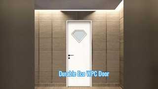 WPC Hollow Door Durable Low Maintenance Eco Friendly