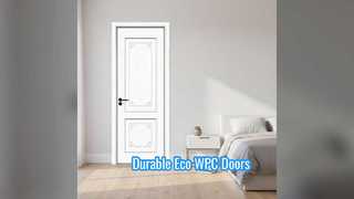 WPC Interior Door Modern Durable Eco Friendly