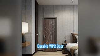 WPC Hollow Door Durable Low Maintenance