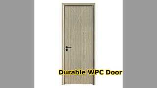 Durable WPC Hollow Interior Door Moisture Resistant