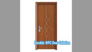 Durable WPC Hollow Interior Door Moisture Resistant