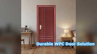 Durable WPC Interior Door Moisture Heat Proof