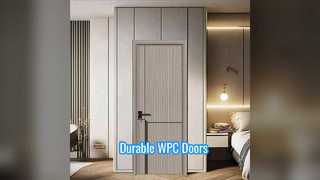 Durable WPC Interior Doors Low Maintenance