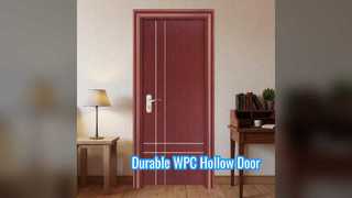 Durable WPC Hollow Door Low Maintenance Energy Efficient