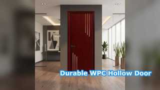 WPC Hollow Door Moisture Resistant Heat Insulation