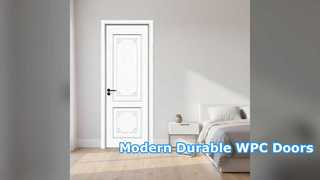 Durable WPC Interior Doors Modern & Eco-Friendly