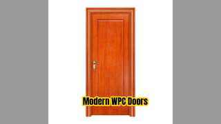 Durable WPC Interior Doors Modern & Eco Friendly