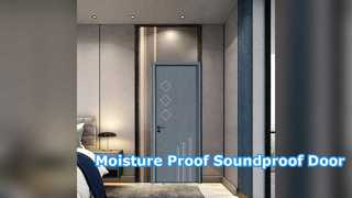 WPC Hollow Door Moisture Proof Soundproof Low Maintenance