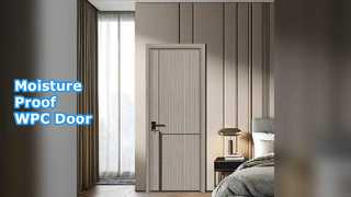 Durable WPC Hollow Door Moisture Heat Proof