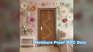 Durable WPC Hollow Door Moisture Resistant