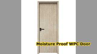 Durable WPC Hollow Interior Door Moisture Resistant