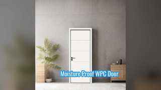 WPC Hollow Door Moisture Heat Insulation