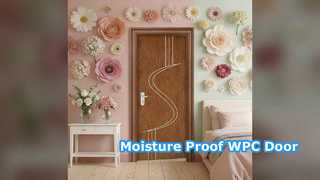 WPC Hollow Door Moisture Proof Heat Insulated