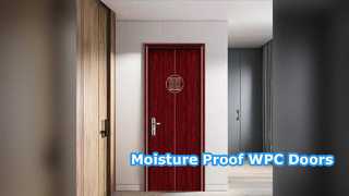 Durable WPC Interior Doors Moisture Heat Resistant