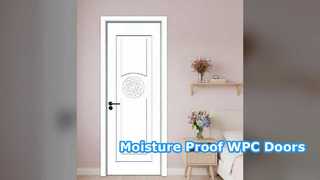 WPC Interior Door Moisture Proof Low Maintenance