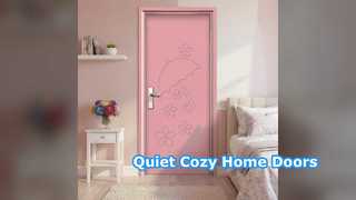 WPC Doors Durable Soundproof Heatproof Modern Design