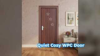 Soundproof WPC Interior Door Heat Insulated