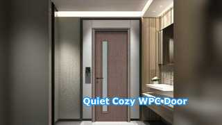 WPC Hollow Door Soundproof Heat Insulating Termite Proof