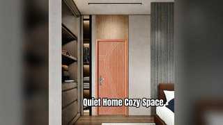 WPC Interior Doors Soundproof Heat Insulation