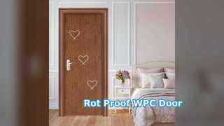 Durable WPC Hollow Door Moisture Rot Proof