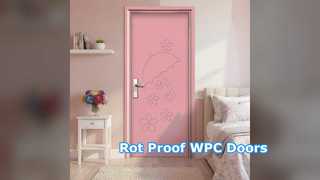 WPC Hollow Door Moisture Rot Proof Soundproof