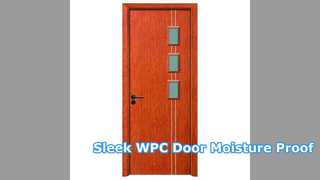 WPC Hollow Door Modern Sleek Moisture Resistant