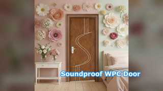 WPC Interior Door Soundproof Moisture Resistant