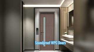 WPC Doors Soundproof Heat Insulating Termite Proof