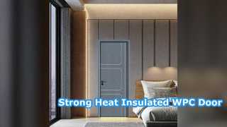 WPC Hollow Door Strong Heat Insulated Interior Solution