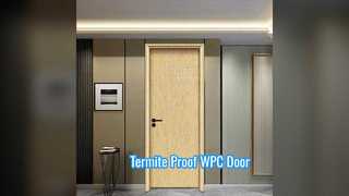 WPC الباب المجوف النمل الأبيض والدليل على القالب صيانة منخفضة