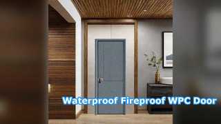 Waterproof Fire Retardant WPC Door