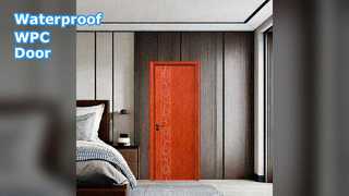 WPC Hollow Door Moisture Proof Durable Low Maintenance