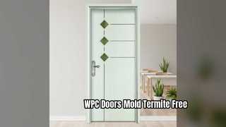 WPC Doors Termite Mold Proof Modern Home Upgrade