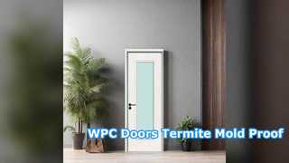 WPC Doors Termite Mold Proof Energy Efficient